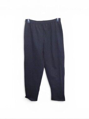 Gildan Black Elastic-Waist Sweatpants
